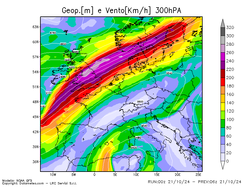 Tempo all'insegna della variabilità.